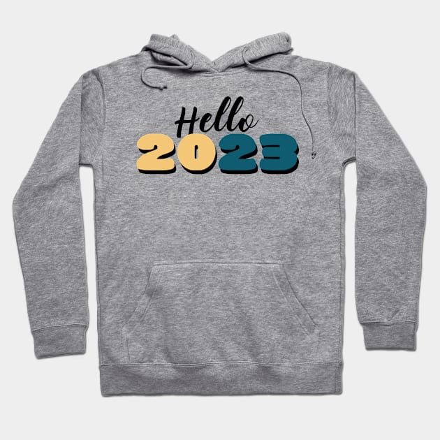 Hello 2023 Hoodie by Itsme Dyna